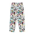 thumbnail image 5 of Xecao Dinosaur Women's Straight Lounge Pajama Pants: The Epitome of Relaxed Sleepwear, 5 of 9