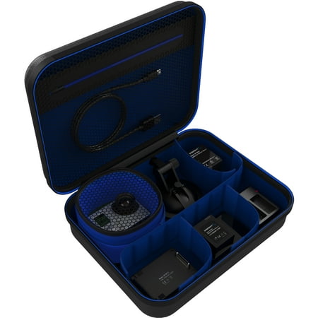 Sabrent Universal Travel Case for GoPro or Small Electronics [Medium] (Best Gopro Case Bag)