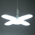 thumbnail image 2 of LED Garage Light 45W/60W Deformable Ceiling Lights Adjustable LED Panels for Workshop Warehouse Basement, 2 of 7