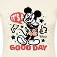 thumbnail image 3 of Disney - Mickey & Friends - It's a Good Day - Juniors Fitted Graphic T-Shirt, 3 of 5