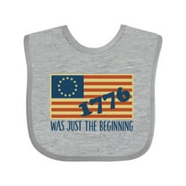 Inktastic Vintage US Flag Boys or Girls Baby Bib