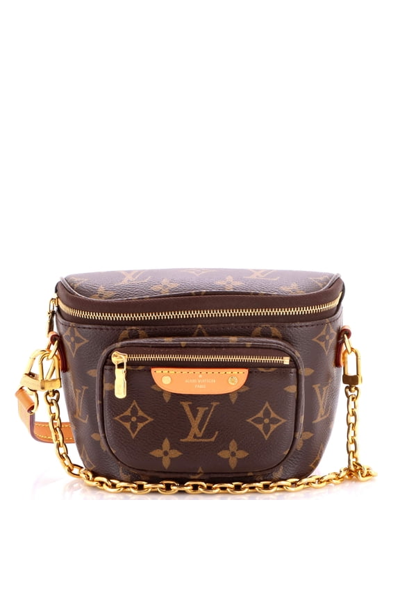 Pre-Owned Bum Bag Monogram Canvas Mini By Rebag