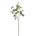 thumbnail image 2 of Dream Lifestyle 33.5‘’ Artificial Eucalyptus Garland Long Silver Dollar Leaves Foliage Plants Greenery Fake Plastic Branches Greens Bushes Silk Flower Plants Home Decor, 2 of 8