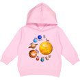 thumbnail image 2 of Inktastic Sun and Planets Yes, and Pluto Toddler Hoodie, 2 of 4