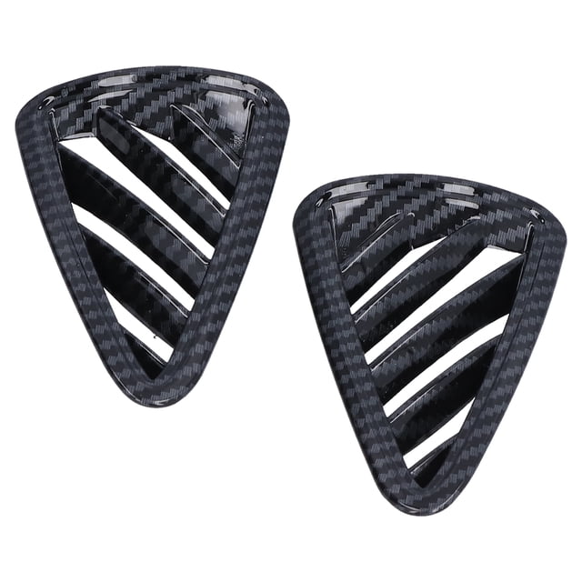 Decoración de ventilación de aire, 2 piezas de cubierta de salida de aire de ventilación de coche, protector de salida de aire, diseño fácil de usar