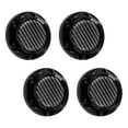 thumbnail image 1 of Unique Bargains Black 68mm Car Wheel Center Hub Caps with Carbon Fiber Pattern Sticker 4pcs, 1 of 3
