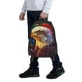 thumbnail image 7 of Balery Geometric American Bald Eagle Backpack for Men and Women - Durable 600D Oxford Cloth -Large Capacity, Water-Resistant School, Travel, and Hiking Bag, 7 of 7