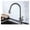 866388 Brushed, variant on Kitchen Faucets Square Black Single Handle Pull Out Kitchen Tap Single Hole Swivel 360 Degree Rotation Water Mixer Tap ,Effortless Installation