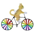 thumbnail image 2 of Naiovety Molino de viento de plástico divertido y vibrante, Spinner de viento, juguete para niños para decoración de fiesta en el jardín del Kits de decoración para fiestas gato amarillo, 2 of 6