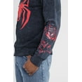 thumbnail image 4 of Marvel Spider-Man Miles Morales Fleece Matching Family Zip Up Cosplay Hoodie Adult, 4 of 4