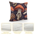 thumbnail image 4 of JEUXUS  Dark Mushroom Dream Forest Throw Pillow Case,Pillow Cover Square Decorative Cushion Covers for Sofa Couch Car Bed Home Outdoor Decoration, 4 of 5