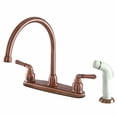 thumbnail image 6 of Kingston Brass GKB791  GKB791 Water Saving Magellan Centerset Kitchen Faucet with White Sprayer, Chrome, 6 of 7