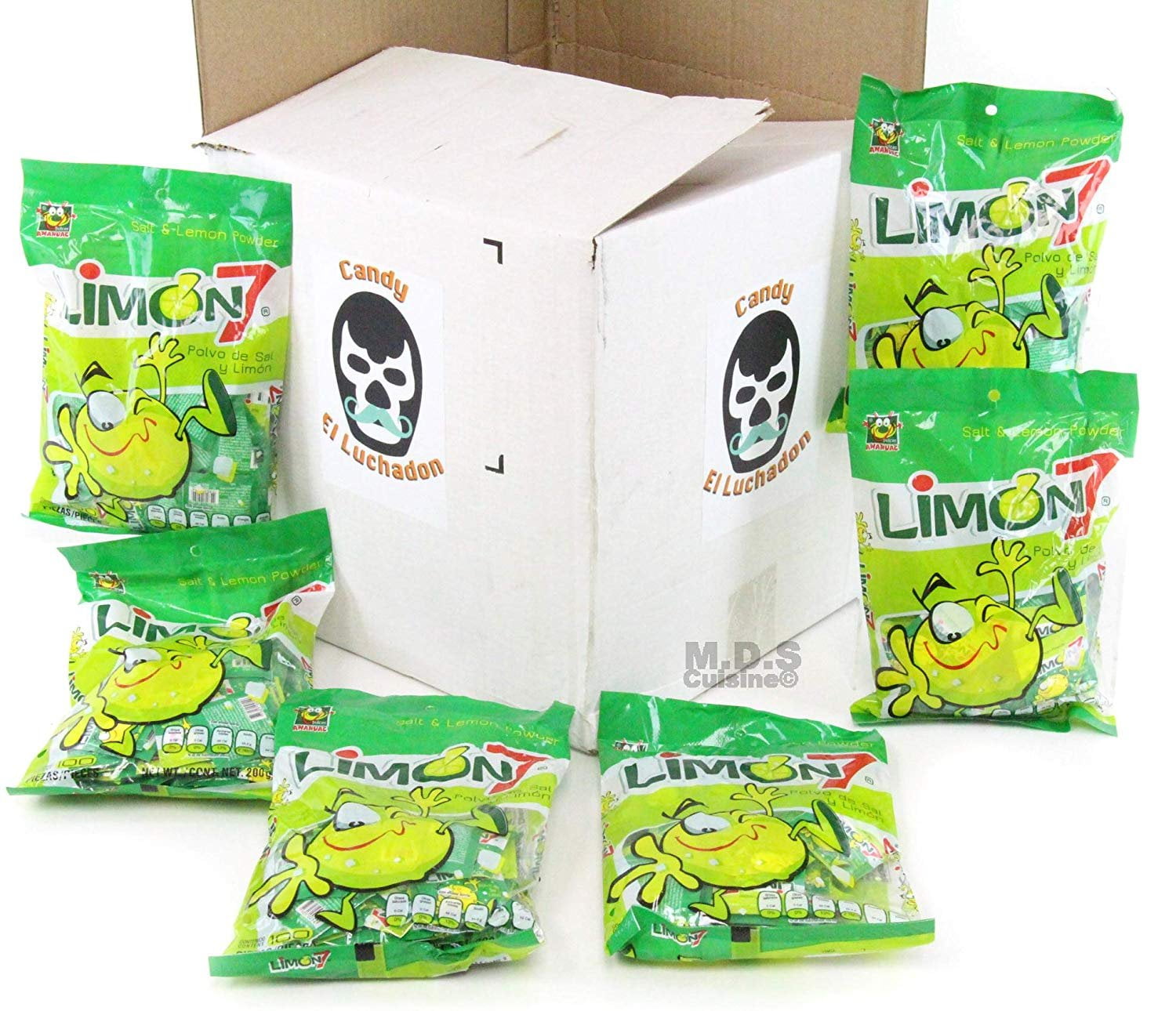 Mexican Candy Limon7 Wholesale Salt and Limon Powder Polvo De Sal Y
