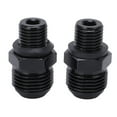 thumbnail image 3 of Aluminium Alloy Oil Cooler Adapter,1 Pair 8ANx1/4NPS Aluminium Transmission Oil Cooler Adapter Transmission Oil Cooler Connector Versatile Functionality, 3 of 14
