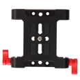 thumbnail image 1 of DSLR Camera Mounting Base Plate, Camera Mounting Base Plate Wear Resistant CNC Machining 15mm Pipe Diameter  For Repair, 1 of 8