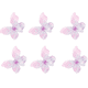 thumbnail image 1 of 3D Nail Art Nail Butterfly Rose Nail Art Charm, colorido Nail Art Glitter con diamantes de imitación perlas de imitación pegatinas de uñas para niñas DIY artesanía joyería flores, 1 of 5