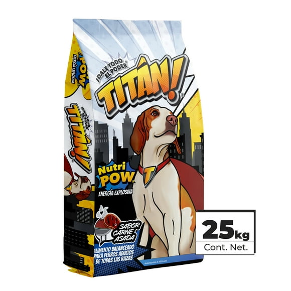 Alimento Para Perro TITÁN! NutriPOW 25 kg