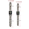 thumbnail image 2 of LGSY Silicon Strap for Apple Watch 44mm 45mm 42mm Leopard Printing Band for iWatch Series 8 7 6 SE 5 4 3 2 Women Men, 2 of 7