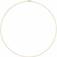 thumbnail image 2 of 14k Yellow Gold 1mm Rounded Box 7 Inch Bracelett Link Bracelet for Women - 1.4 Grams, 2 of 2