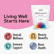 GNC Womens Multivitamin Soft Chew | Support for Overall Health and Wellness | Mixed Fruit | 60 Count