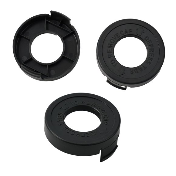 3 tapas para carretes de repuesto para cortacésped Black&Decker ST4500