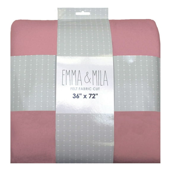 Felt Light Pink 2 Pack Of 54"X72"