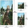 thumbnail image 2 of Towel Set Bathroom Sets Highly Absorbent Comfortable Washcloth Hand Towel and Bath Towels,3 Piece (3D Dino2) Decor Gift, 2 of 6