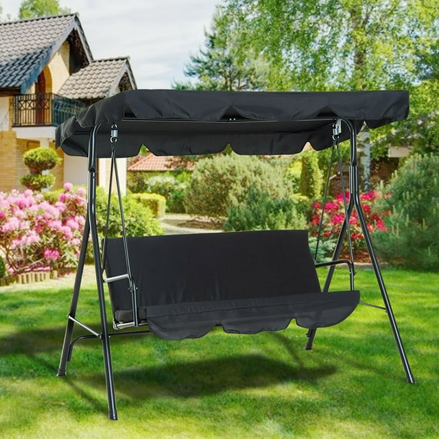 Housse Supérieure de Balançoire, Housse Supérieure de Balançoire Résistante aux Intempéries et Anti-Poussière, Taffetas de Polyester 190T Imperméable et Résistant à la Pluie pour Cour