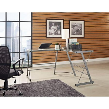 Altra Odin Glass L Shaped Computer Desk Com Altra Odin Glass L Shaped Computer Desk