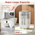 thumbnail image 6 of Nepsam Large Towel Warmer Bucket with Flip Lid, One-Touch LED Display, and Child Safety Lock, Fast Heating Towel Heater for Bathroom, Spa, and Home Use, 6 of 9