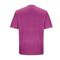 thumbnail image 5 of Men’s Crew Neck Short Sleeve T-Shirt Soft Lightweight Breathable Casual Tee Loose Fit for Daily Wear, 5 of 6