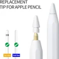 thumbnail image 4 of Pointes de Crayon Robustes Adaptées pour Apple Pencil 1ère 2ème Génération Pointes de Stylet Élastiques Résistantes à l'Usure Pointes de Remplacement pour IPencil 10 Pcs, 4 of 6
