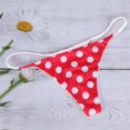 thumbnail image 4 of Vente de Liquidation 2025 Culottes Imprimées pour Femmes Confort Taille Basse Douce T-Back G-String, 4 of 7