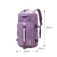 thumbnail image 4 of Btafrte Mochila Unisex Compartimiento Camping (Púrpura), 4 of 9