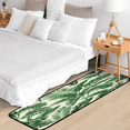 thumbnail image 5 of CURLYOOT Palm Leaves Green Leaf Runner Rug 2'x6' Washable Kitchen Runner Rug Indoor Non Slip Laundry Rugs Floor Carpet for Hallway Kitchen Entryway Bedroom Living Room, 5 of 9