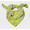 thumbnail image 3 of Bimba Yellow Grouper Fish Ocean Printed Pure Silk Scarf For Hair Neck Head Bandanas For Women 40 x 80 Inches, 3 of 6