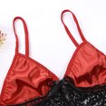 thumbnail image 4 of Conjunto de Lencería Sexy VISgogo 2 uds Top Corto y Pantalones Cortos de Encaje S M L XL, 4 of 9