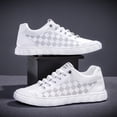 thumbnail image 2 of Zapatos de hombre, moda de primavera, zapatos casuales, ligeros, transpirables, con cordones, estilo coreano, suela suave, zapatos de moda para hombres, 2 of 6