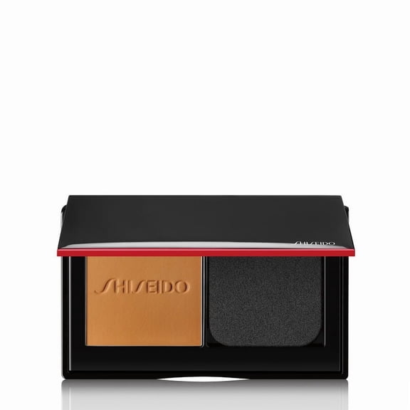 SHISEIDO SYNCHRO SKIN FOUNDATION 0.31 OZ SUNSTONE SHISEIDO/SYNCHRO SKIN SELF-REFRESHING POWDER FOUNDATION (410 SUNSTONE) 0.31 OZ