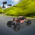 thumbnail image 3 of Buggy de Course 35km/h Voiture RC Crawler Rock 1/10 Véhicule Tout-Terrain Rouge, 3 of 9