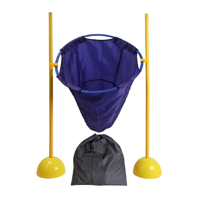 Lipstore Jeu de Lancer de Sacs de Sable avec Trou de Maïs avec 10 Sacs de Sable Activités de Fête à l'Extérieur Jouet Sable Bleu