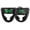 Black/Green Fluorescent, variant on FightX Boxing Headgear For kids MMA Training, MuayThai, Sparring Helmet For Protector (Blue)