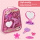 thumbnail image 5 of Juego De Cosméticos De Moda De Pvc Para Niños, Juego De Maquillaje Seguro Lavable Para Niños, Caja De Princesa De Belleza, Juguetes Para Juego De Imitación Para Niñas, Juguetes Para Bebés Vogacara FN002504-00, 5 of 6