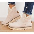 thumbnail image 1 of Classic Non-Slip Ankle Snow Booties Warm Fur Lining Boots, 1 of 3
