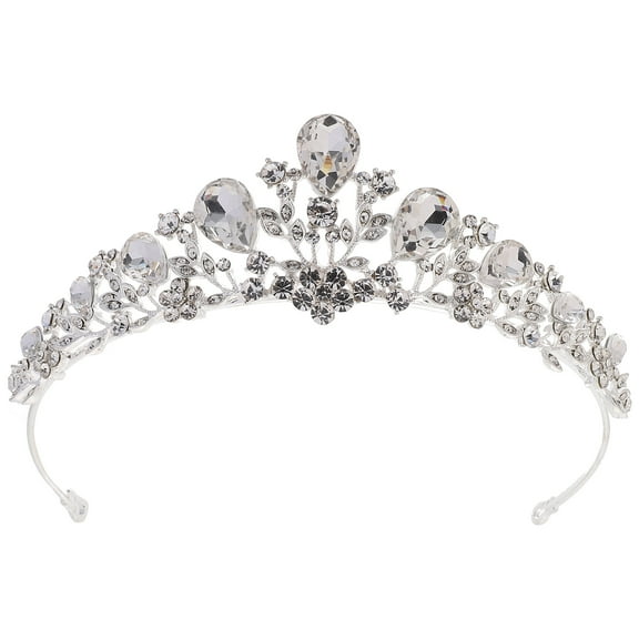 Bride Crown Rhinestone Crown Wedding Bride Crown Headband Women Hair Jewelry