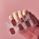 thumbnail image 1 of CAIROYAR Adhesivo para uñas de gel, envoltura completa para uñas, tira de esmalte de uñas de gel semicurado, con purpurina, Reino Unido, rápido, 1 of 7