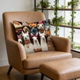 thumbnail image 4 of Pillow Cases, Cute Quadruped Patterns Cushion Cover Soft Throw Pillowcase Removable And Washable Pillowcase For Sofa And Chair Ideal Choice For Summer Sofa And Bedroom Decor, 4 of 6