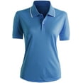 thumbnail image 2 of Doublju Women's Sport Wear 2-Button Polo Short Sleeve Shirt, 2 of 4