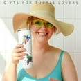 thumbnail image 3 of Sea Turtle Gifts - 20 Oz Double Wall Vacuum Insulated Stainless Steel Tumbler with Lid and Straw - Watercolor Ocean Turtle Cup, Travel Coffee Mug, 3 of 6