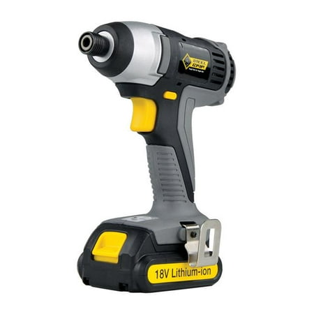 

Steel Grip 2504678 18V 0.25 in. Single Sleeve Keyless Cordless Impact Driver